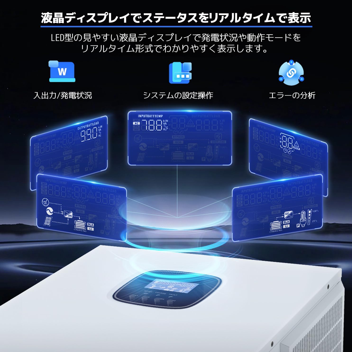 LVYUAN 5000Wハイブリッド蓄電システム - LVYUAN（リョクエン）公式